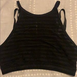 Forever 21 high neck sports bra